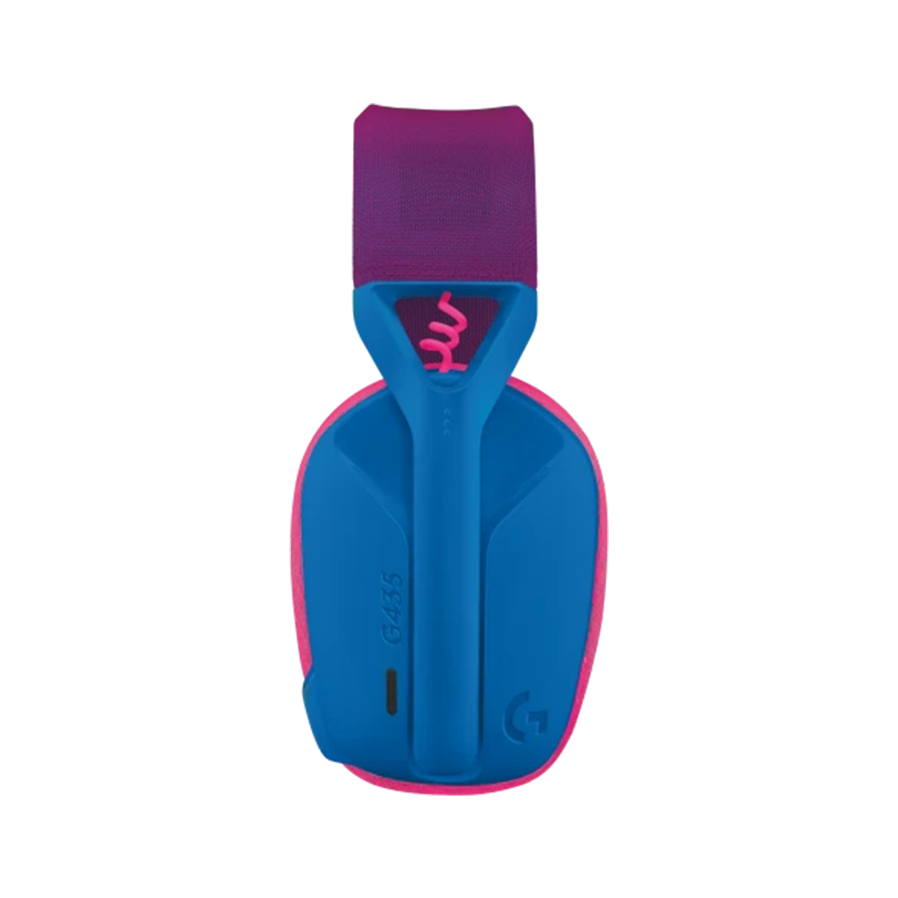 Logitech G435 LIGHTSPEED Wireless Gaming Headset - Blue/Raspberry