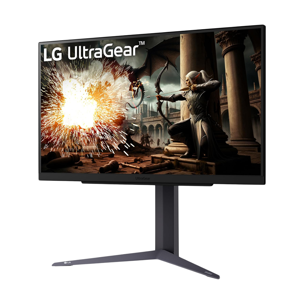 LG Ultragear 27 Inch QHD 200Hz QHD HDMI 1ms IPS Gaming Monitor - Black