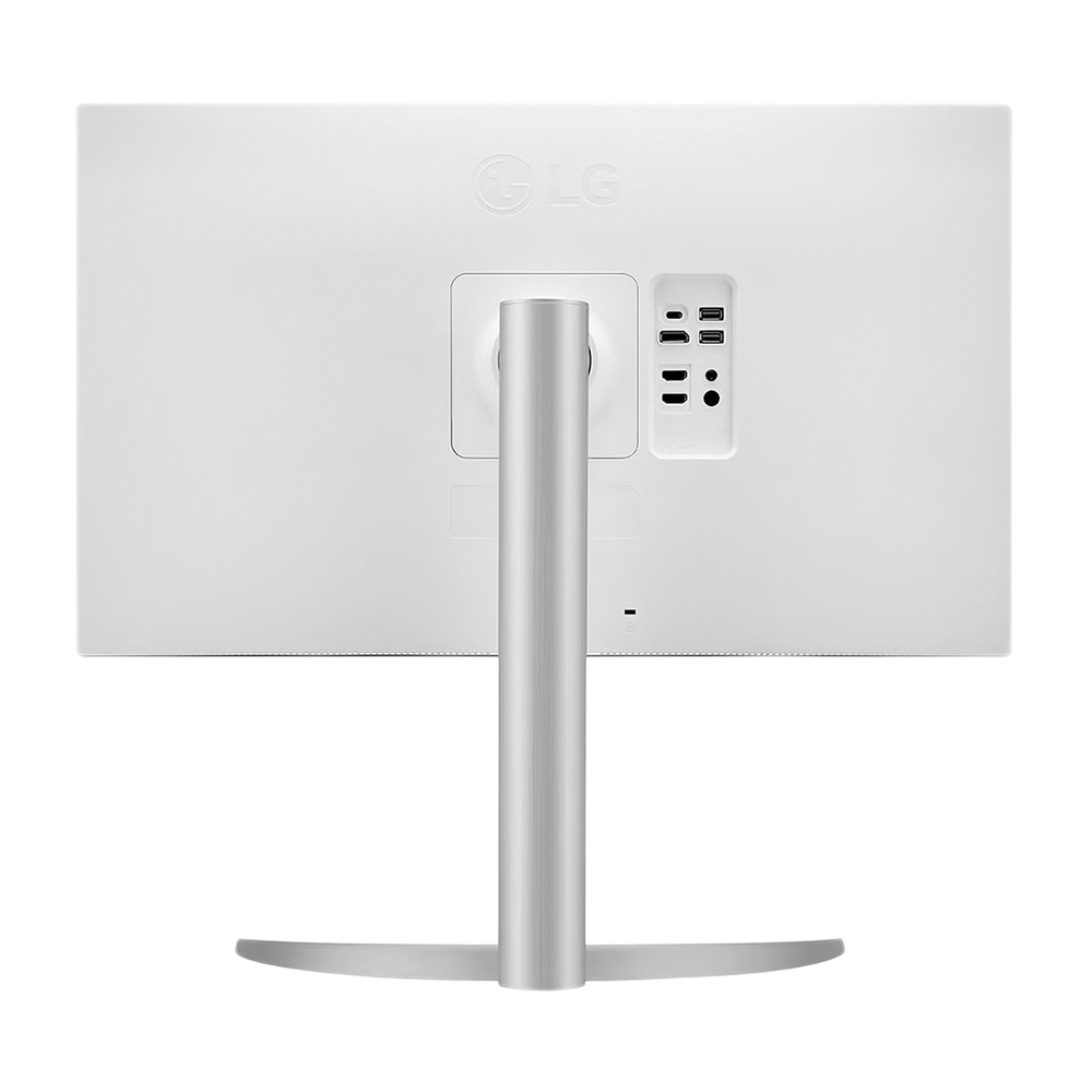 LG 27 Inch 60 Hz 4K UHD UltraFine 5ms IPS Monitor With VESA DisplayHDR 400 and USB Type-C - White