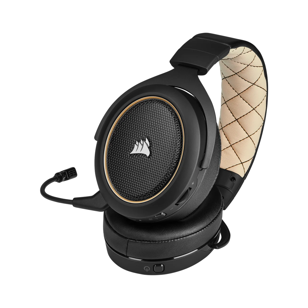 Corsair HS70 PRO WIRELESS Headset - Cream
