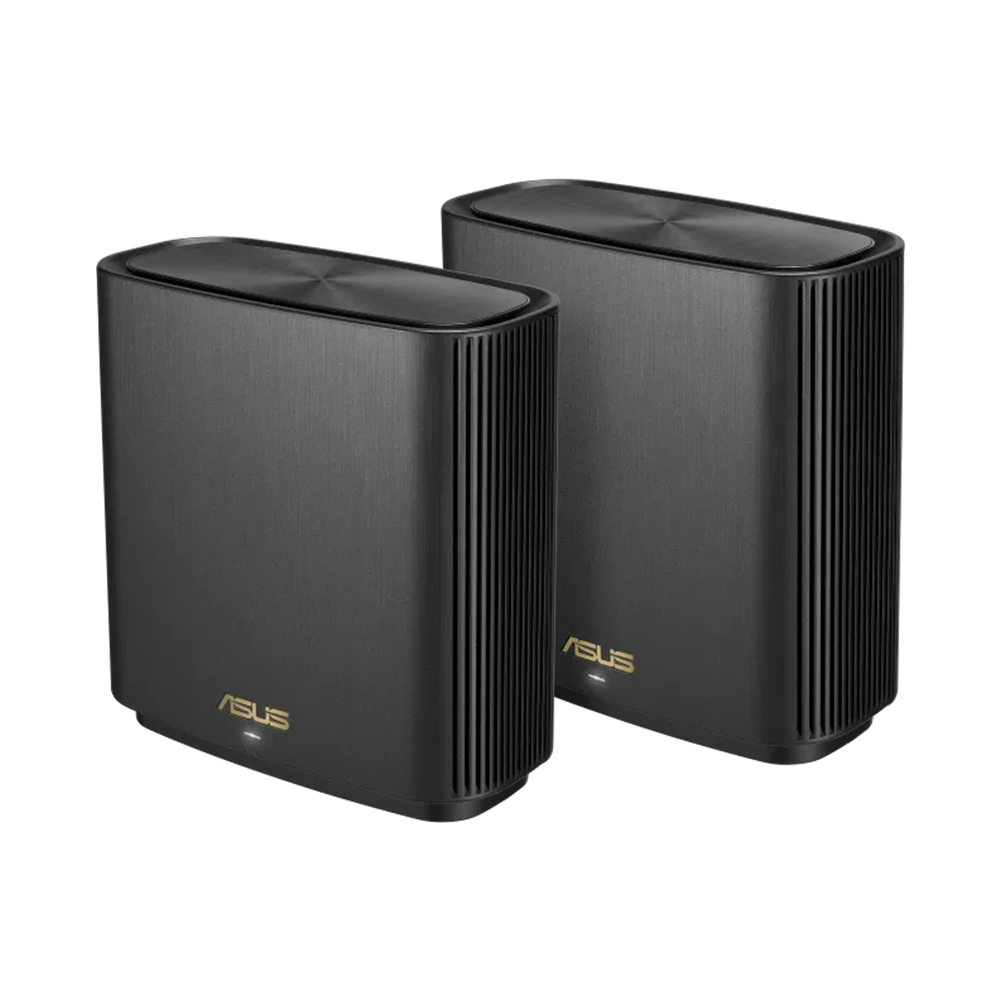 ASUS ZenWiFi AX XT8 - AX6600 Whole-Home Tri-band Mesh WiFi 6 System 2 Pack - Black
