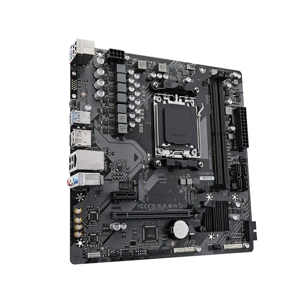 GIGABYTE B650M H DDR5 Motherboard - Black