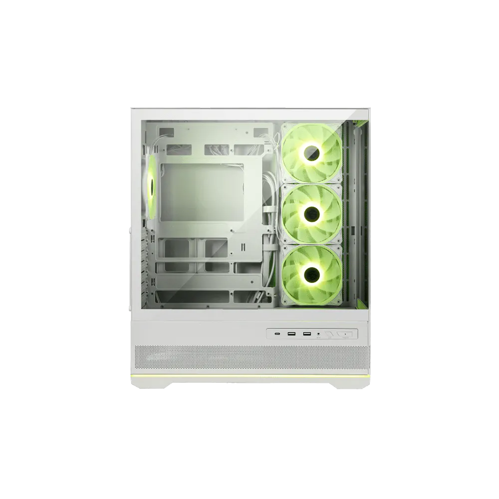 MSI MAG PANO 110R PZ Mid Tower Case - White