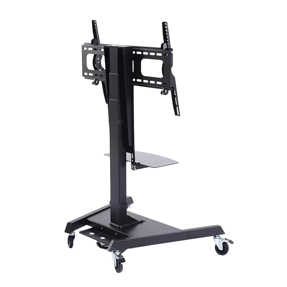 Gamvity Height Adjustable Motorized Ceiling TV Mount Drop Down Motorized TV Lift Stand