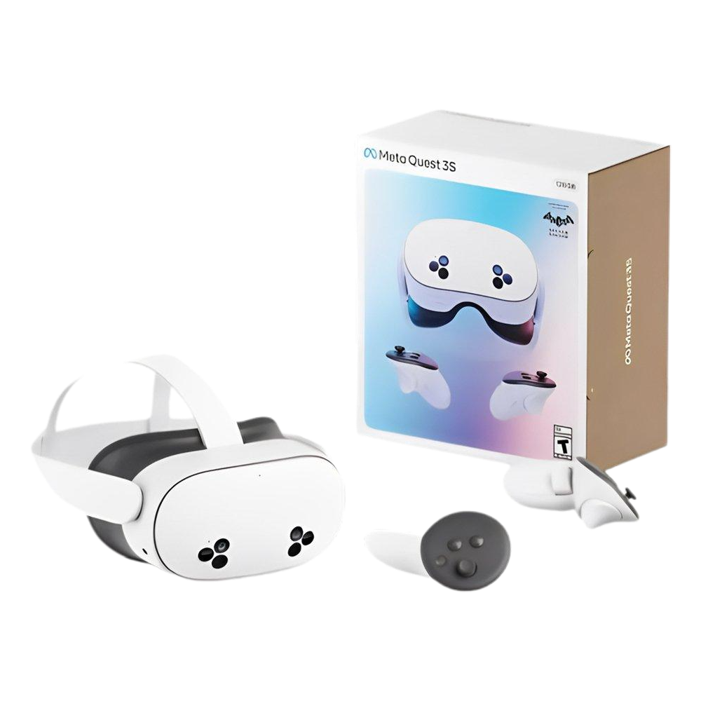 Oculus Meta Quest 3S VR Batman: Arkham Shadow Bundle 256GB Headset - White