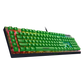 RAZER BlackWidow V4 X Green Switch Minecraft Edition Wired Gaming Keyboard - Green