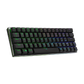 Cooler Master SK622 RGB Wireless Low Profile Blue Mechanical Keyboard - Black