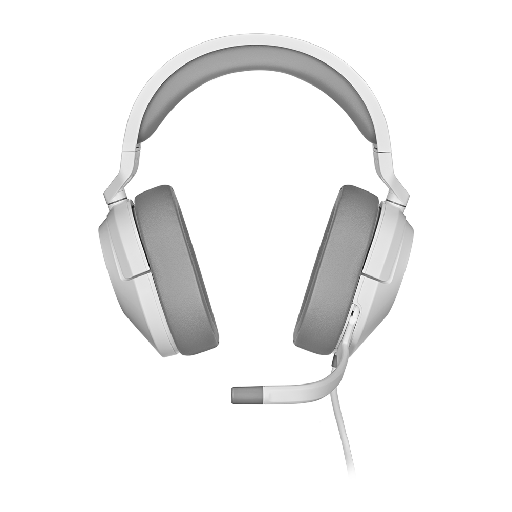 Corsair HS55 SURROUND Wired Gaming Headset - White (EU)