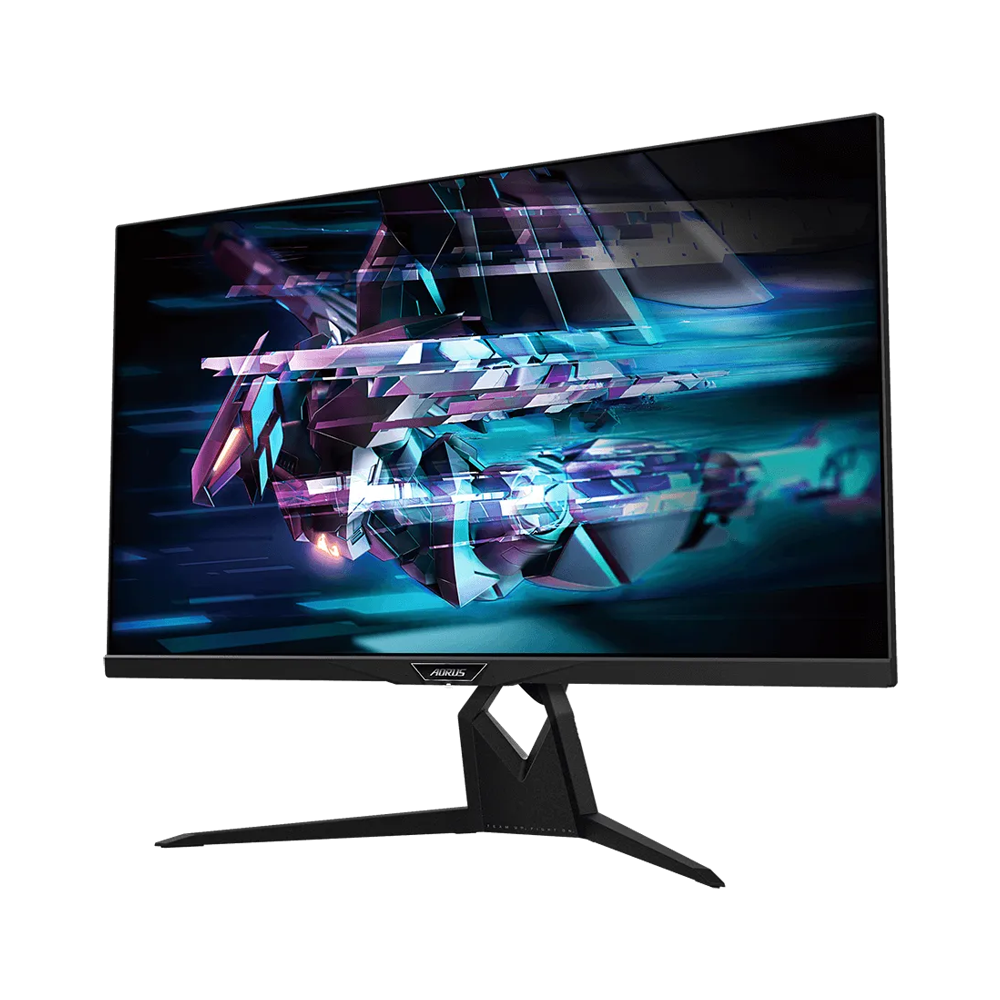 GIGABYTE AORUS FI32U 32 Inch 144Hz 4K UHD 1ms HDMI 2.1 IPS Edge Gaming Monitor - Black