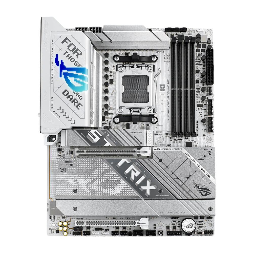 ASUS ROG STRIX X870-A GAMING WIFI DDR5 Motherboard - White