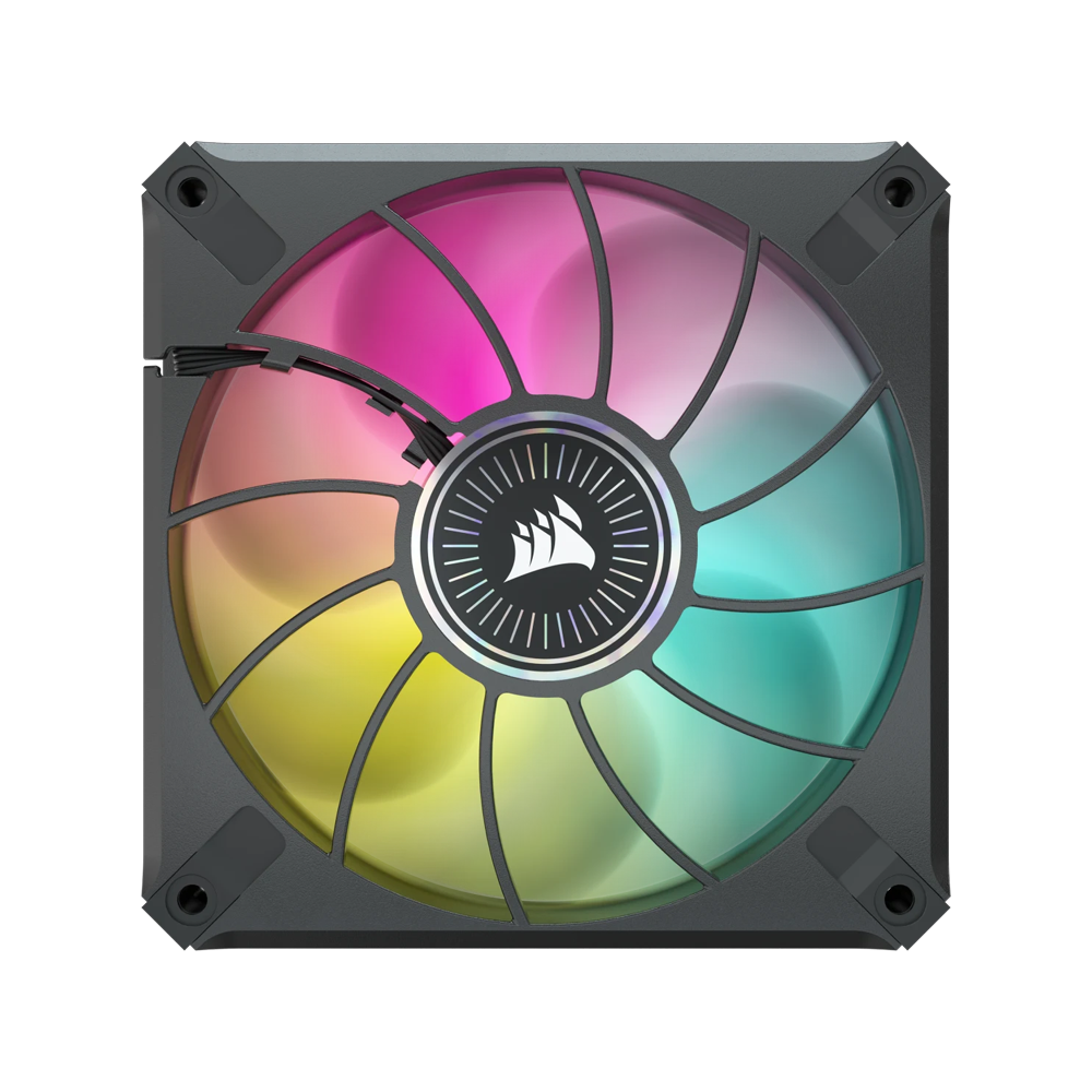 CORSAIR iCUE ML120 RGB ELITE Premium 120mm PWM Magnetic Levitation Fan Single Pack - Black
