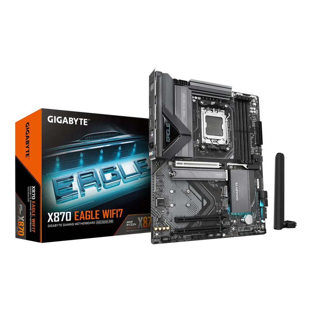 GIGABYTE X870 EAGLE WIFI7 1.0 DDR5 Motherboard - Black