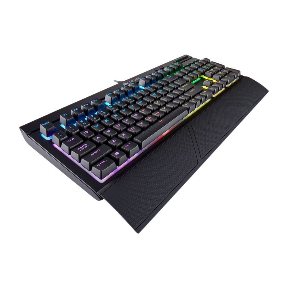 CORSAIR ICUE K68 RGB Wired Mechanical Keyboard - Black