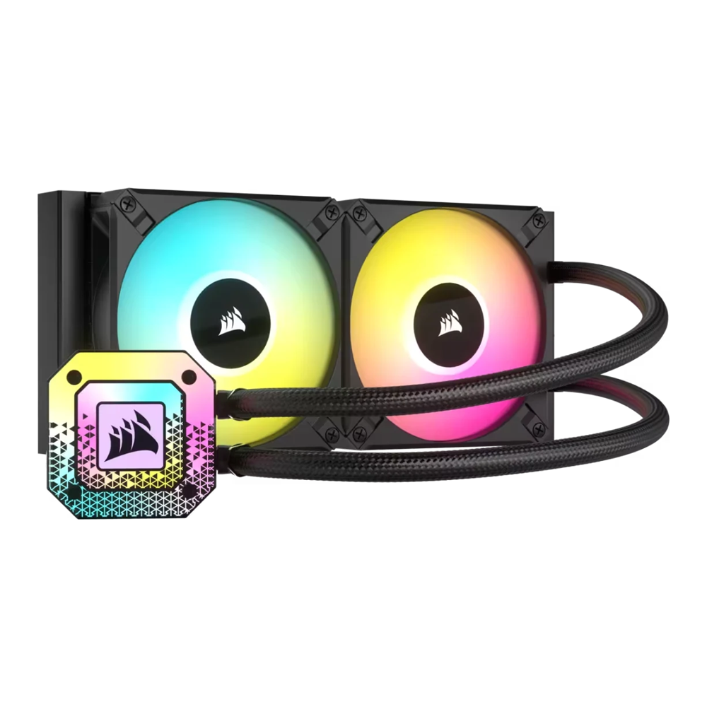 Corsair iCUE H100i ELITE CAPELLIX XT Liquid CPU Cooler - Black