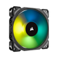 CORSAIR ML120 PRO RGB LED 120mm PWM Premium Magnetic Levitation Fan Single Pack - Black