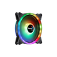AEROCOOL Duo 14 ARGB 14cm PC Fan - Black