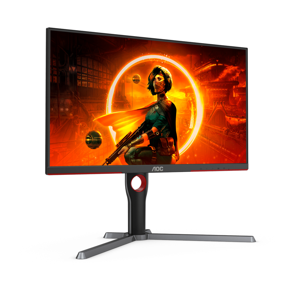 AOC Q27G3Z 27 Inch 240Hz QHD HDMI 2.0 0.5ms IPS Gaming Monitor - Black