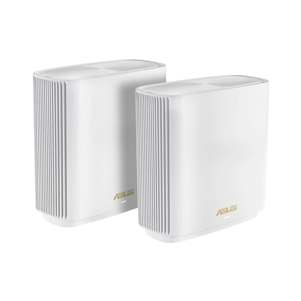 ASUS ZenWiFi AX (XT9) AX7800 Mesh WiFi 6 System Tri-Band Whole-Home - White