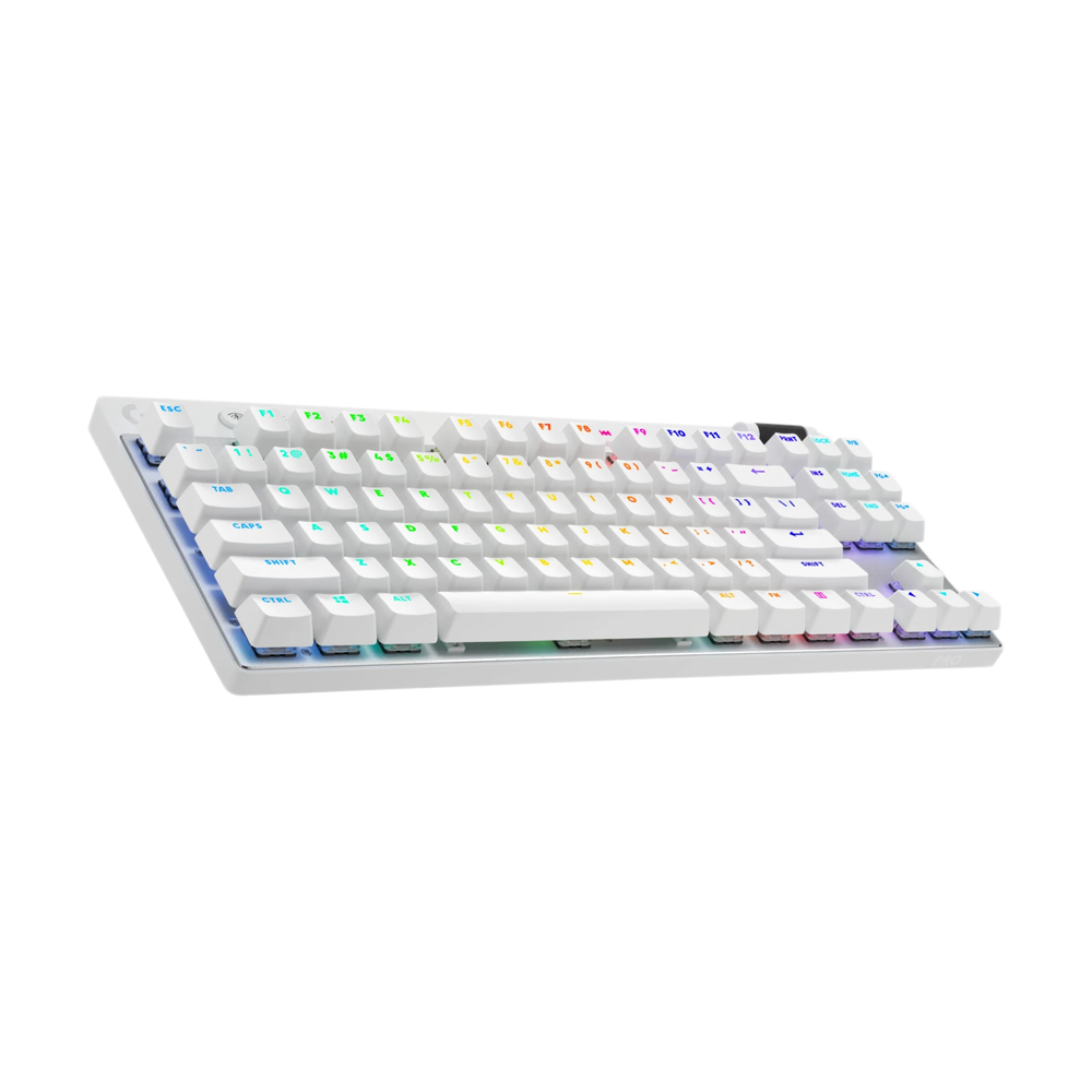 LOGITECH G PRO X TKL LIGHTSPEED Wireless Gaming Keyboard - White