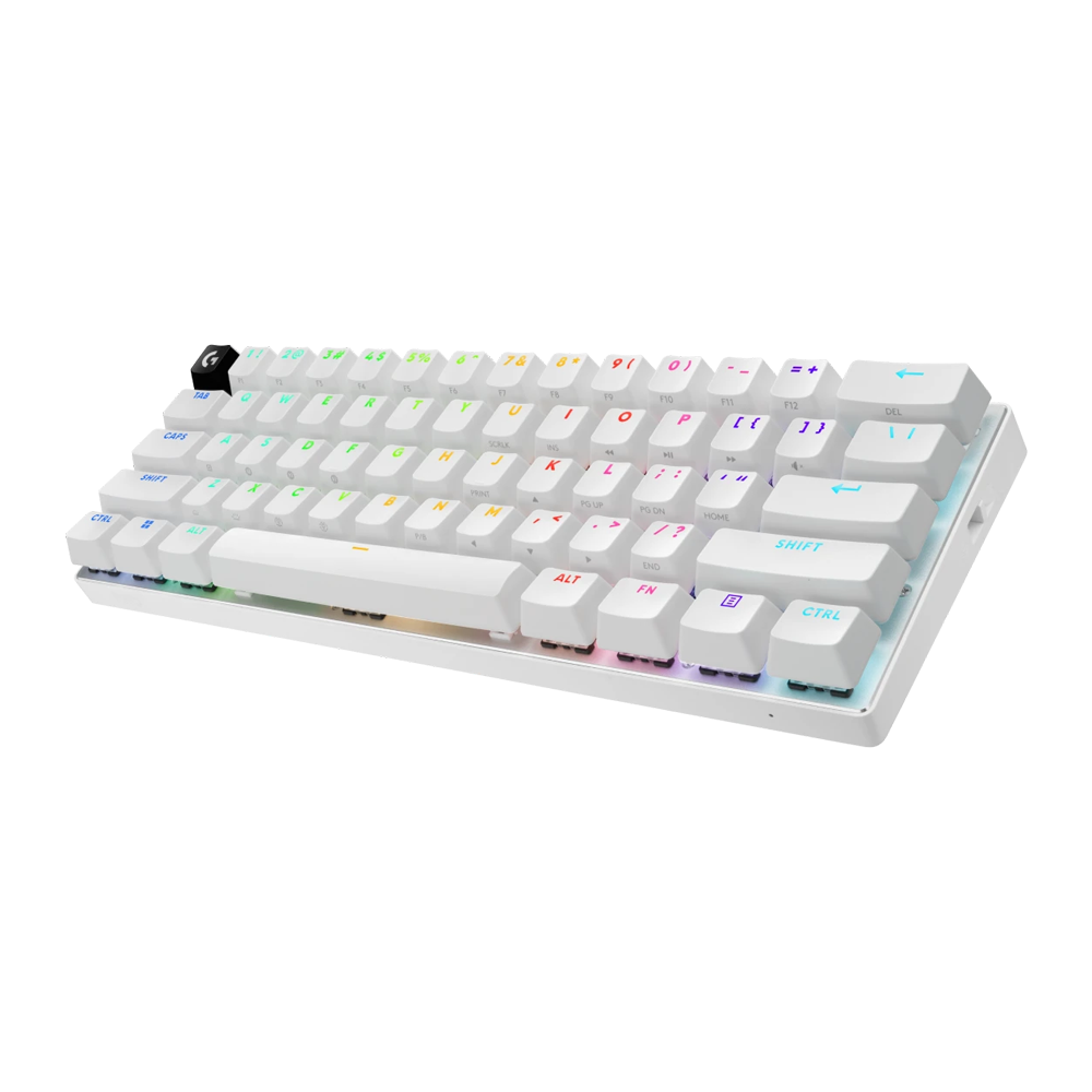 Logitech G PRO X 60 LIGHTSPEED RGB Wireless Mechanical Gaming Keyboard - White