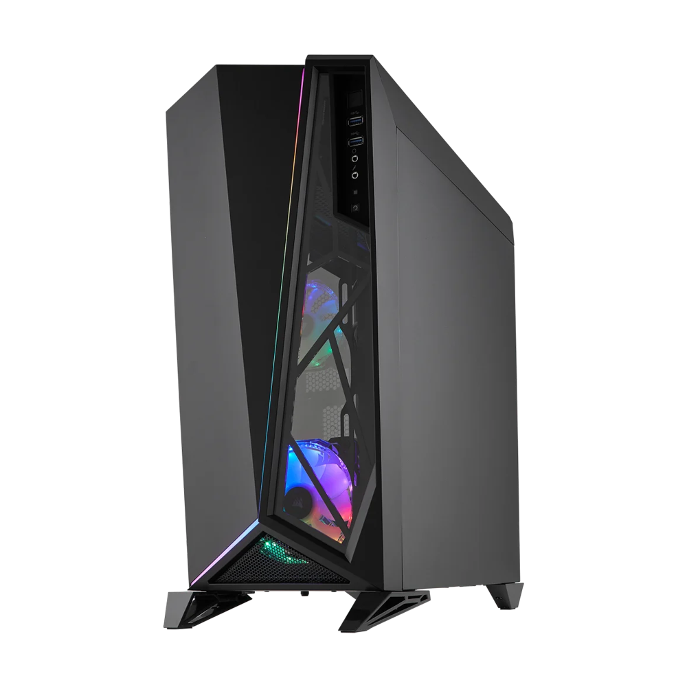 CORSAIR SPEC OMEGA Carbide Series RGB Mid Tower Case - Black