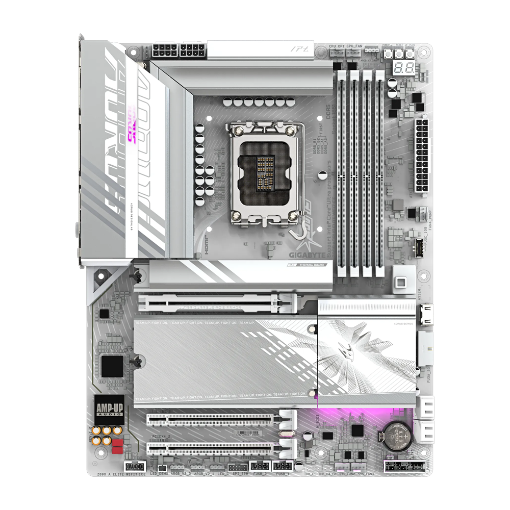 GIGABYTE Z890 A ELITE WF7 ICE 1.0 DDR5 Motherboard - White