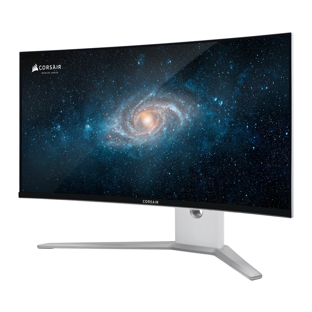 CORSAIR XENEON 34 Inch 240Hz WQHD HDMI 2.1 0.03ms QD-OLED Curved Gaming Monitor - White