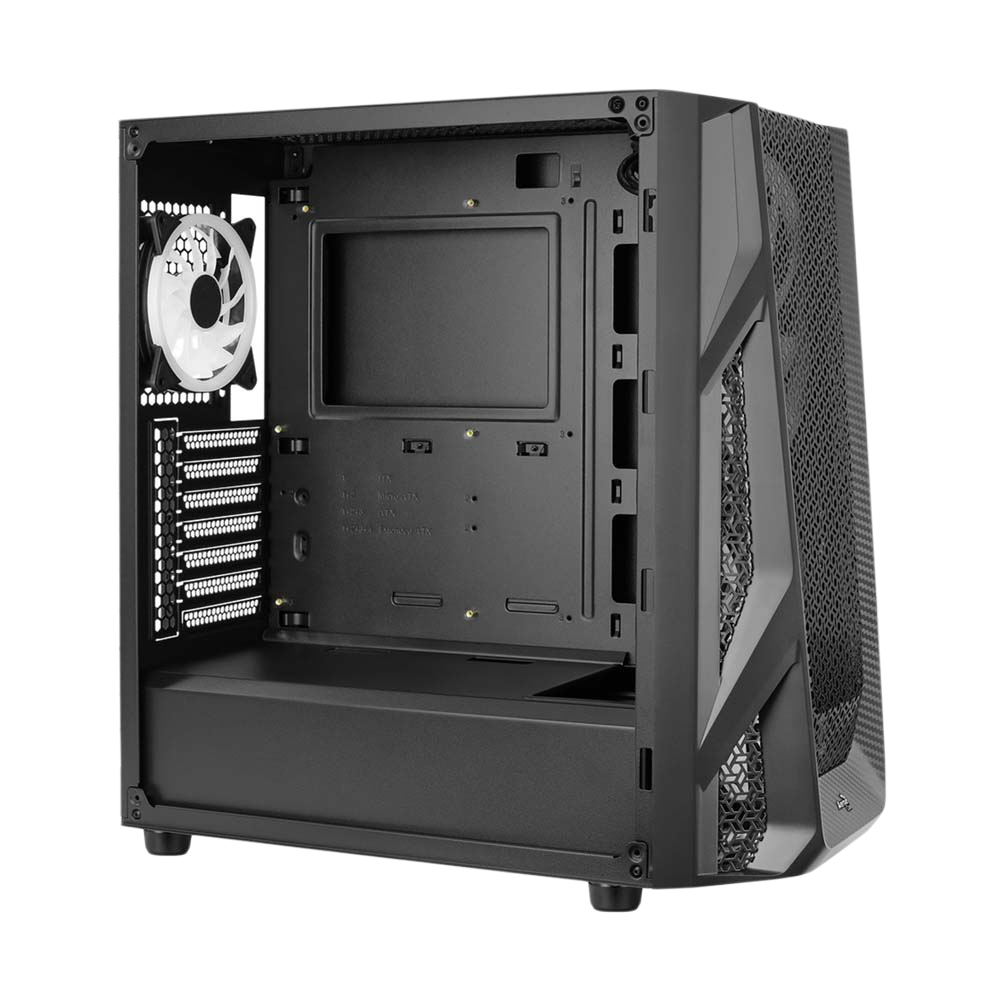 Aerocool AirHawk Duo ARGB Mid Tower Case – Black