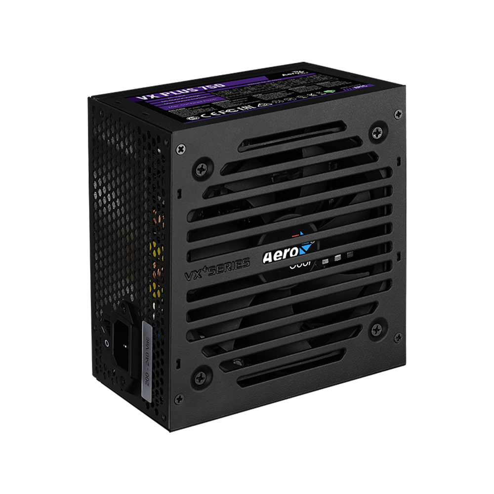 AEROCOOL VX PLUS STEALTH 750W Power Supply - Black