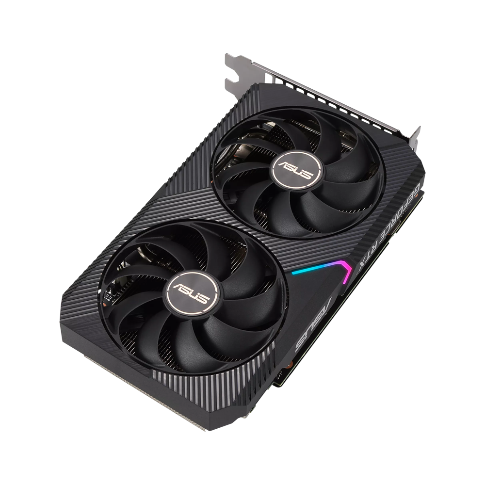 ASUS DUAL NVIDIA GEFORCE RTX 3050 OC 8GB GDDR6 Graphic Card - Black