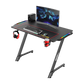 Twisted Minds Z Shaped Gaming Desk Carbon fiber texture