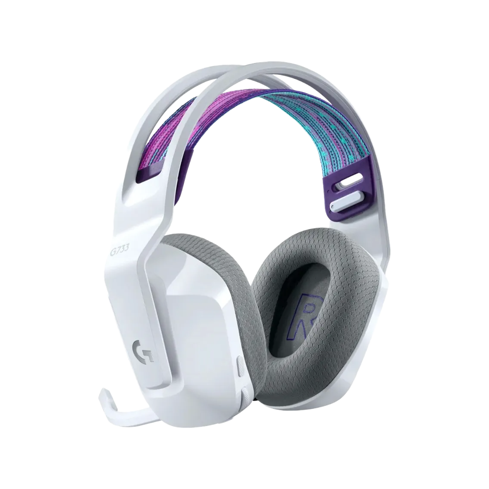LOGITECH G733 LIGHTSPEED Wireless RGB Gaming Headset - White