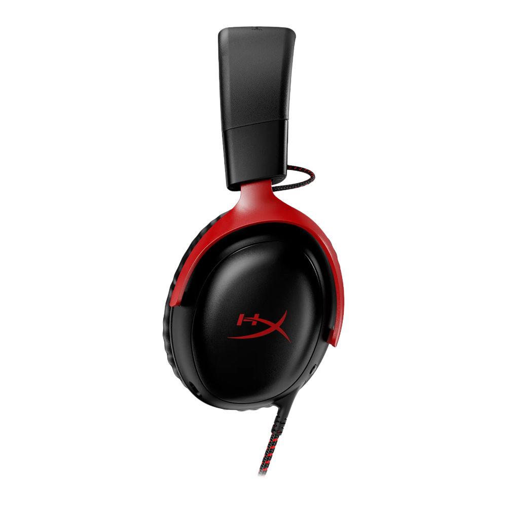 HyperX CLOUD III Wired Gaming Headset - Black/Red