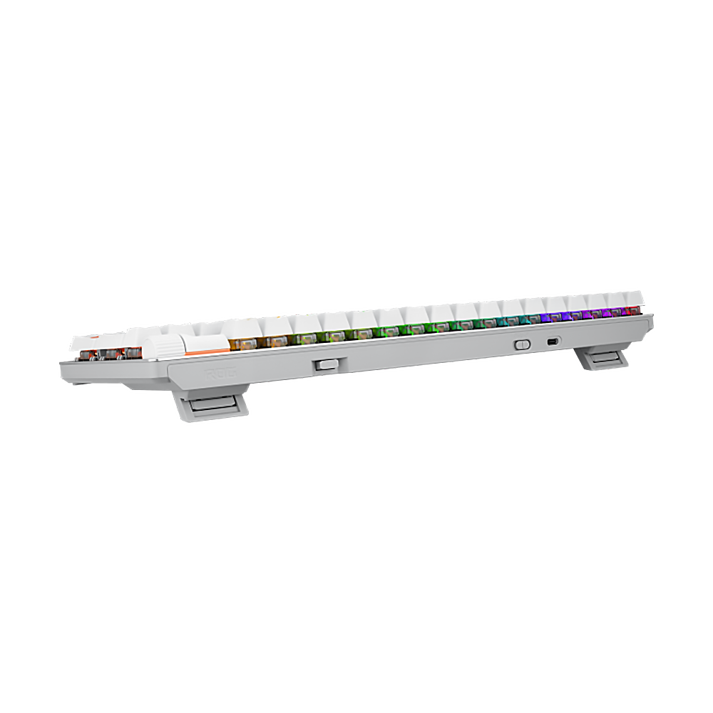 ASUS X902 SCOPE II 96 RX Wireless ABS Keycaps Gaming Keyboard Arabic - White