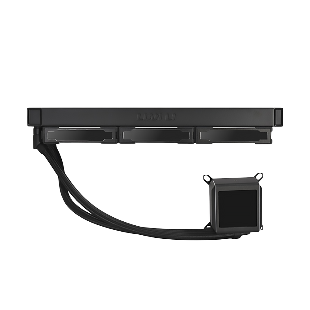 LIAN LI Galahad II LCD SL-INF 360MM ARGB CPU Liquid Cooler – Black