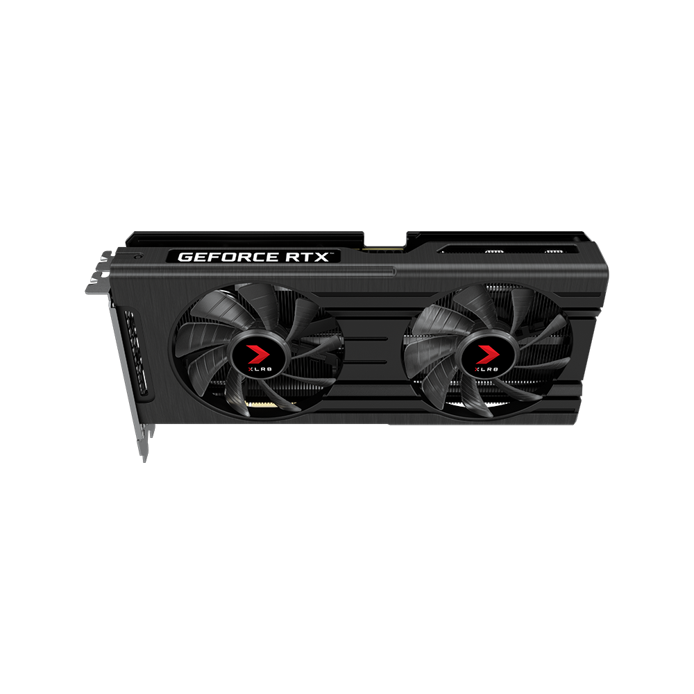 PNY Nvidia GeForce RTX 3050 XLR8 GAMING REVEL EPIC-X RGB DUAL FAN Graphic Card - Black