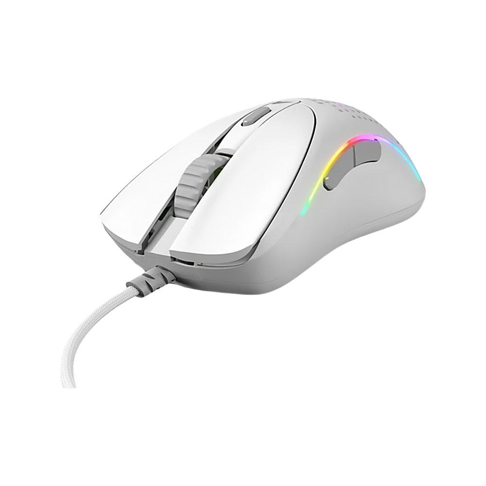 GLORIOUS Model D 2 Wired Gaming Mouse - White