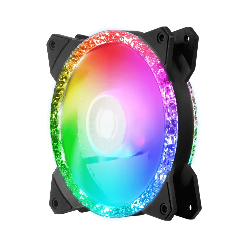 Cooler Master MF120 Prismatic ARGB Case Fan - Black