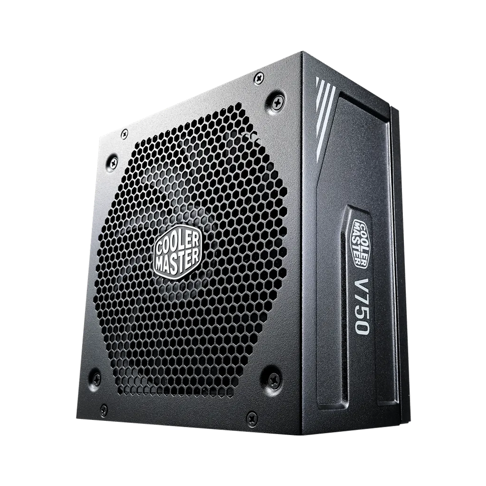 COOLER MASTER V750 750W V2 80 Plus Gold Power Supply - Black