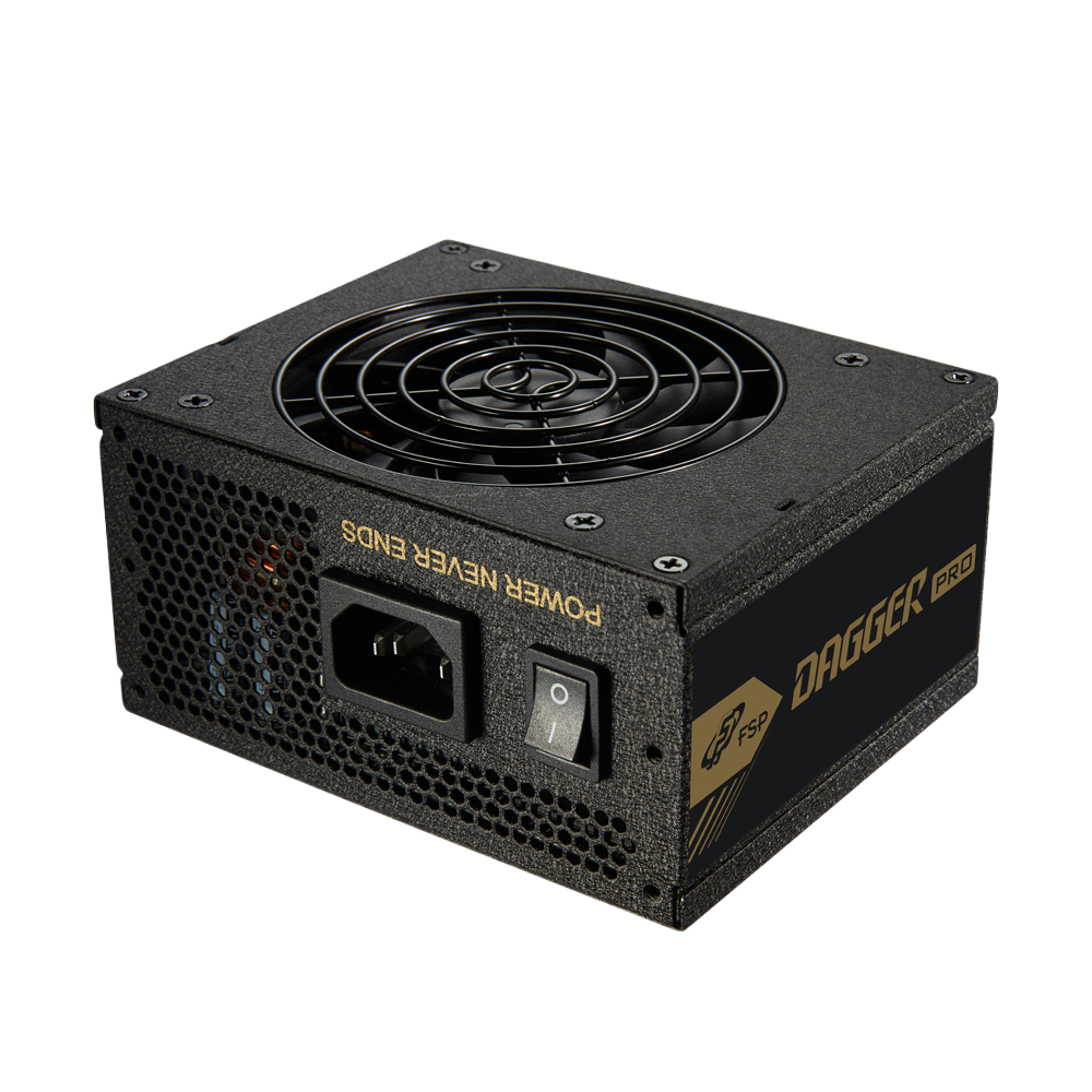 FSP DAGGER PRO 850W 80+ Gold PCIe 5.0 Power Supply - Black
