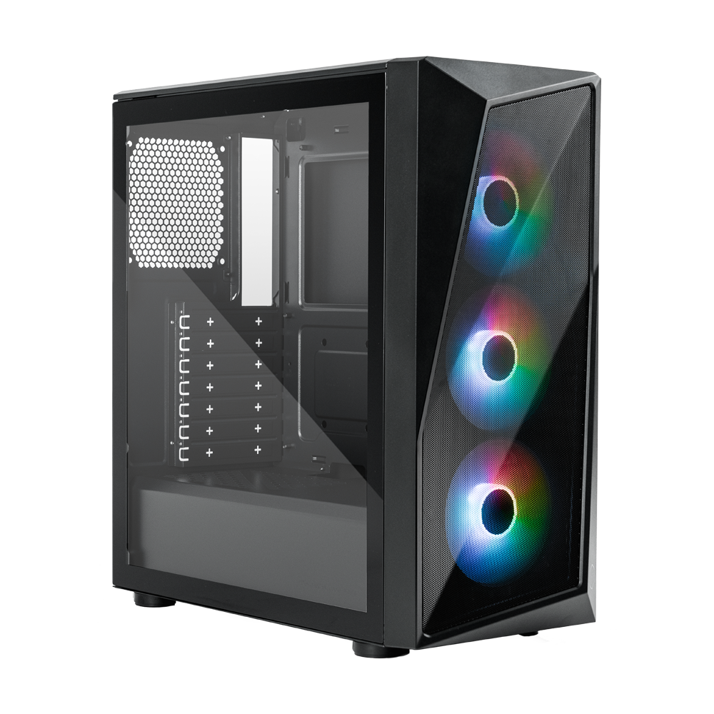 COOLER MASTER CMP 520 ARGB Mid Tower Case - Black