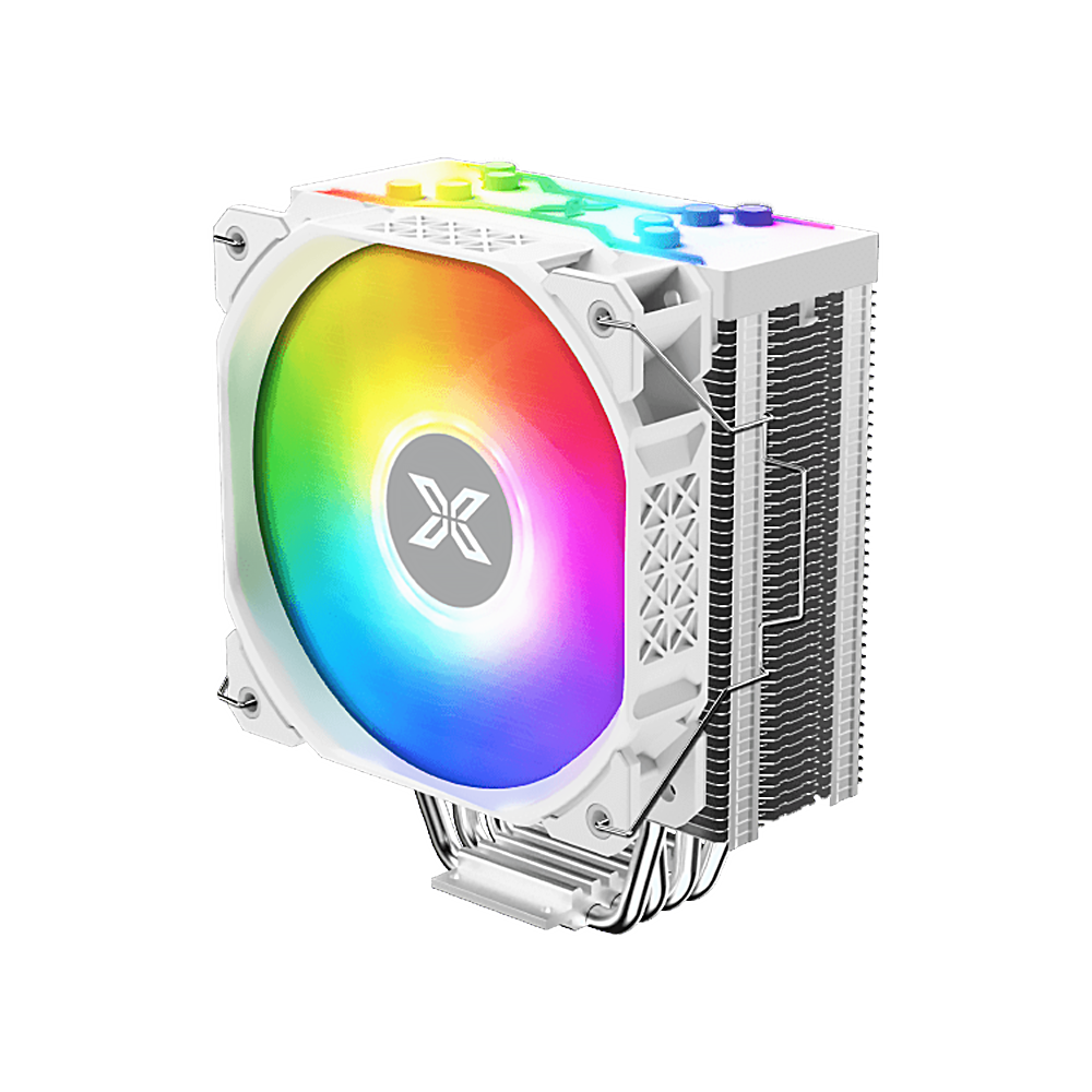 XIGMATEK AIR KILLER PRO Arctic ARGB Air Cooler - White