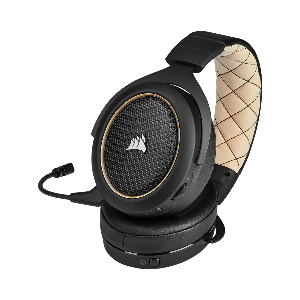 CORSAIR HS70 PRO WIRELESS Gaming Headset — Cream (EU)