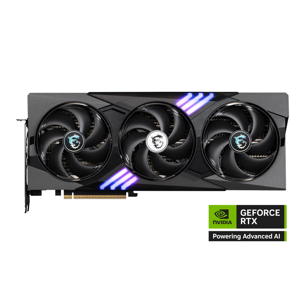 MSI GeForce RTX 5070 Ti 16GB GAMING TRIO OC Graphic Card - Black