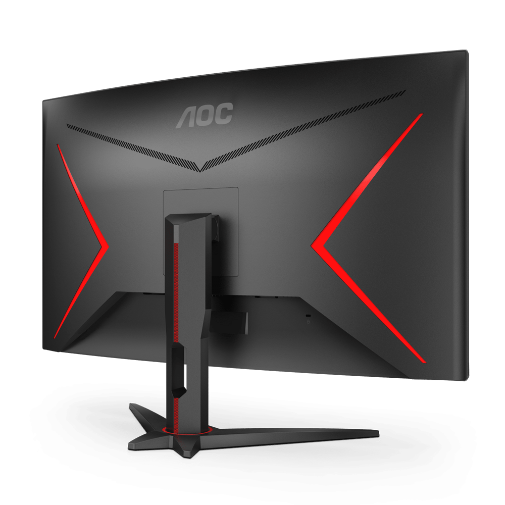 AOC C32G2ZE2 32 Inch 250Hz FHD HDMI 2.0 0.5ms Curved Gaming Monitor - Black