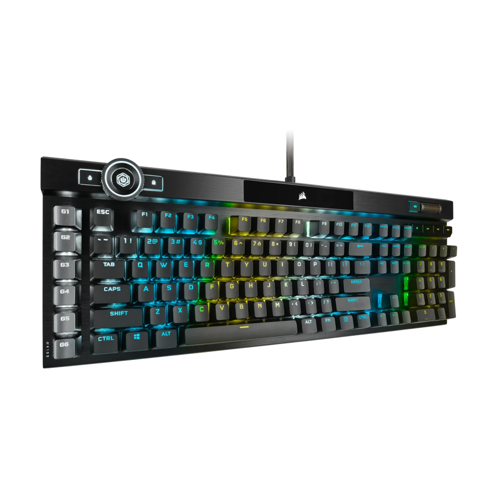 CORSAIR K100 RGB Wired Mechanical Gaming Keyboard - Black