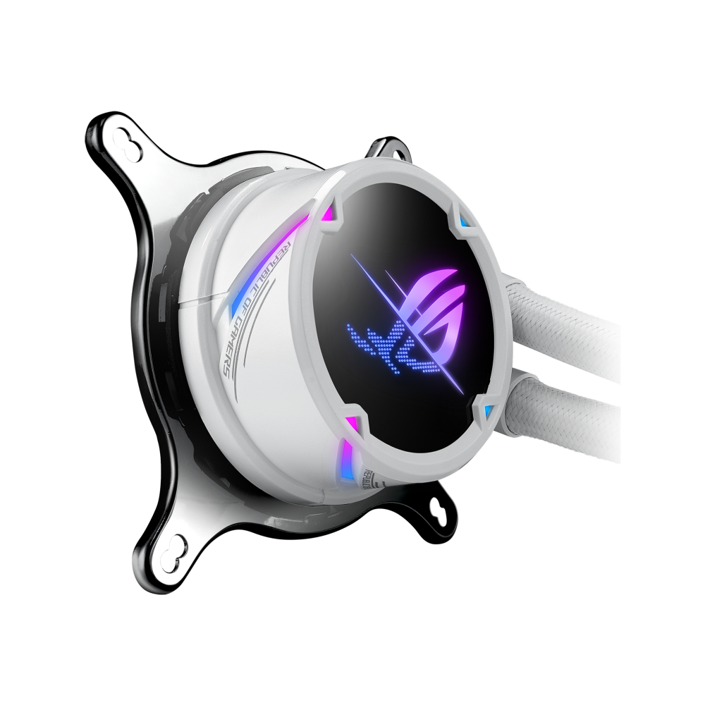 ASUS ROG STRIX II 240 ARGB CPU Liquid Cooler - White