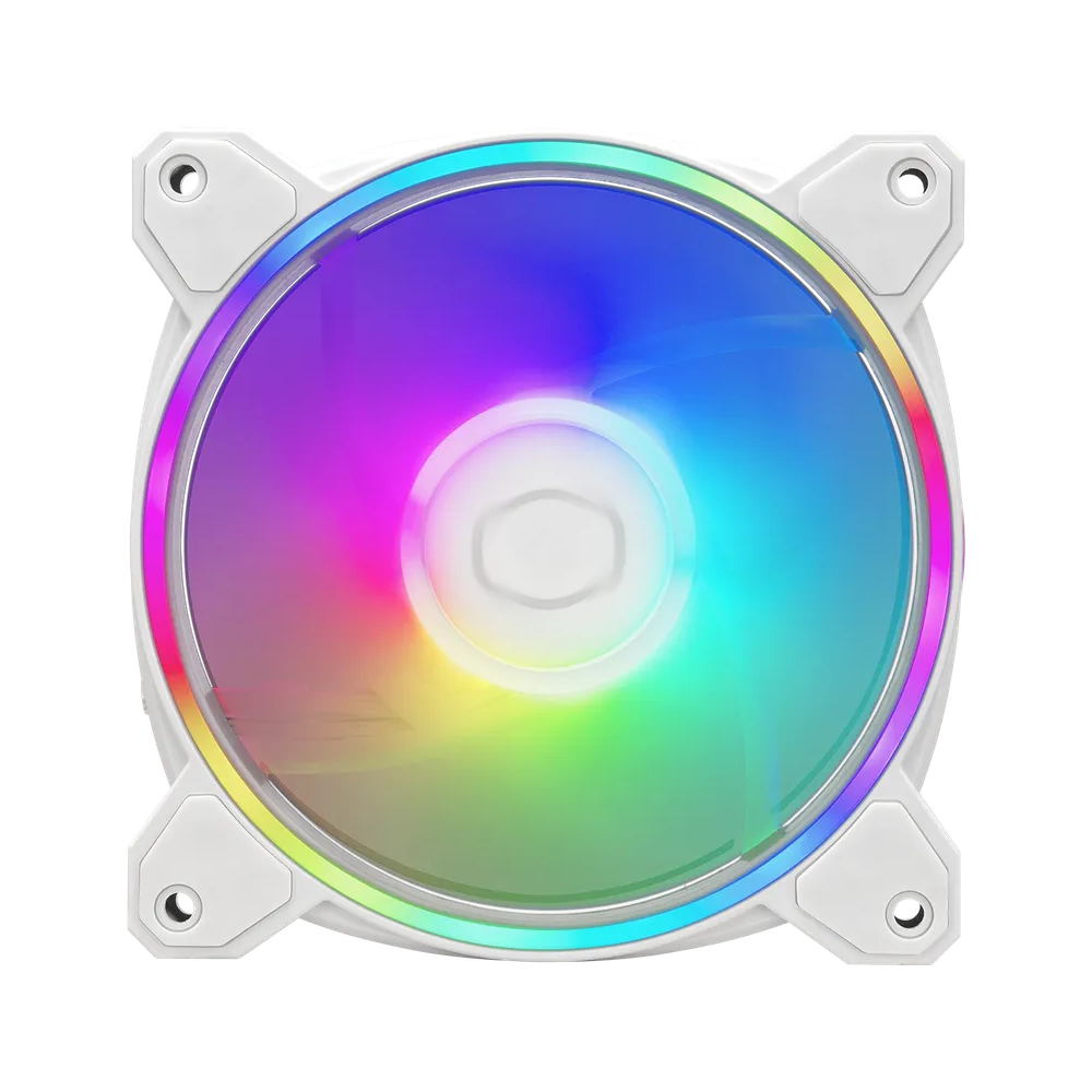Cooler Master MasterFan MF120 HALO2 3 in 1 ARGB Case Fan - White