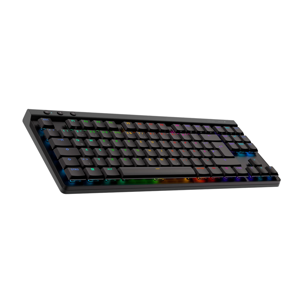 LOGITECH G515 LIGHTSPEED TACTILE TKL Low Profile RGB Wireless Gaming Keyboard - Black