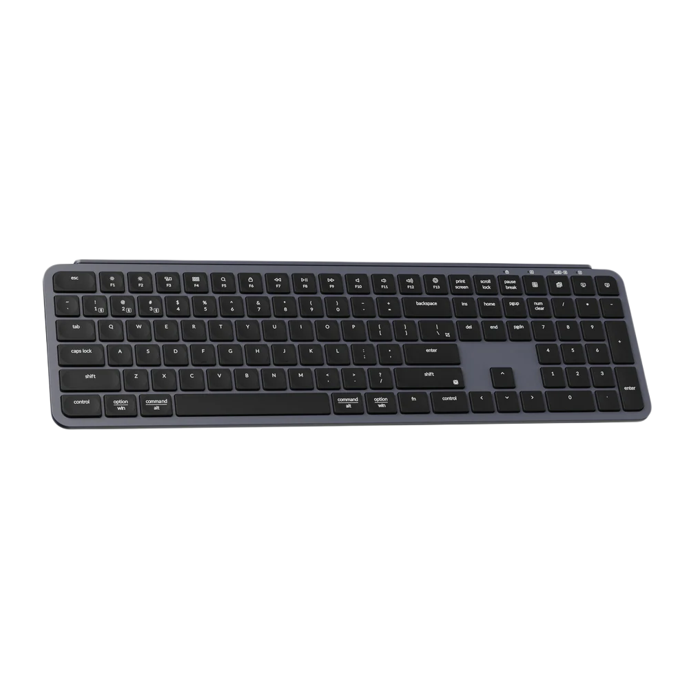 KEYCHRON B6 PRO Full Size Ultra Slim Wireless Keyboard AR - Space Grey